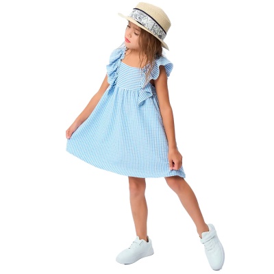 Платье летнее размер 122 Deloras 19668 голубое